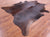 Dark Brindle Natural Cowhide Rug - XX-Large 7' 7"H x 7' 0"W