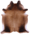 Light Brown Natural Cowhide Rug - XX-Large 7' 9"H x 6' 7"W