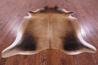 Thumbnail for Light Brown Natural Cowhide Rug - XX-Large 7' 9