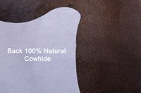 Thumbnail for Dark Brown Natural Cowhide Rug - XX-Large 7' 10