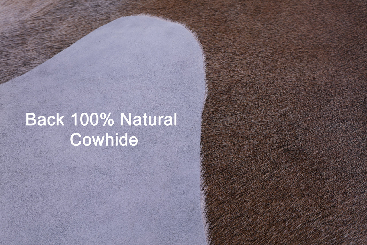 Light Brown Natural Cowhide Rug - XX-Large 7' 7"H x 6' 5"W