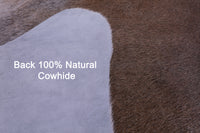Thumbnail for Light Brown Natural Cowhide Rug - XX-Large 7' 7