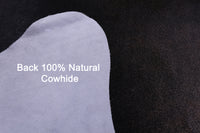 Thumbnail for Black & White Natural Cowhide Rug - X-Large 7' 3