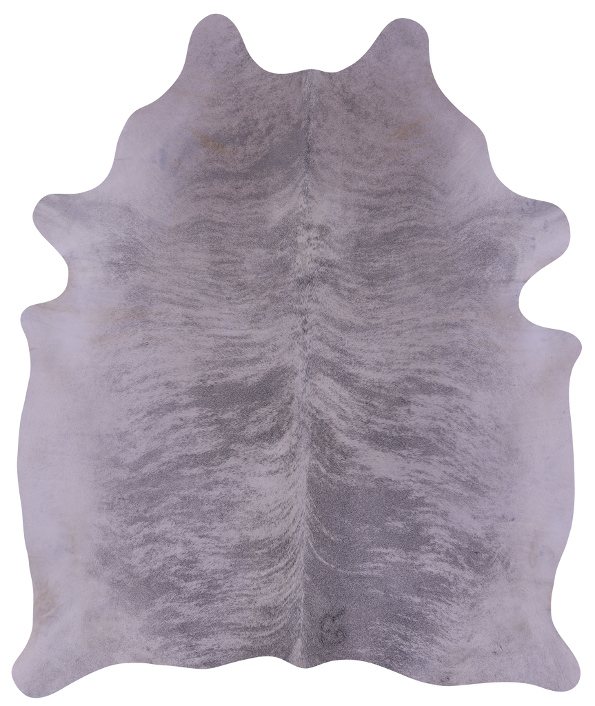 Grey Brindle Natural Cowhide Rug - XX-Large 7' 9"H x 6' 4"W