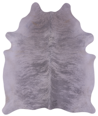 Thumbnail for Grey Brindle Natural Cowhide Rug - XX-Large 7' 9