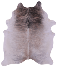 Thumbnail for Grey Brindle Natural Cowhide Rug - XX-Large 7' 10