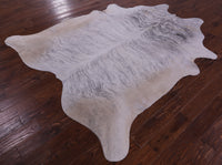 Thumbnail for Grey Brindle Natural Cowhide Rug - XX-Large 8' 0