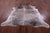 Grey Brindle Natural Cowhide Rug - XX-Large 7' 8"H x 7' 0"W