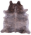 Grey Brindle Natural Cowhide Rug - XX-Large 7' 8"H x 7' 0"W