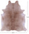 Light Brown Natural Cowhide Rug - XX-Large 7' 6"H x 6' 4"W