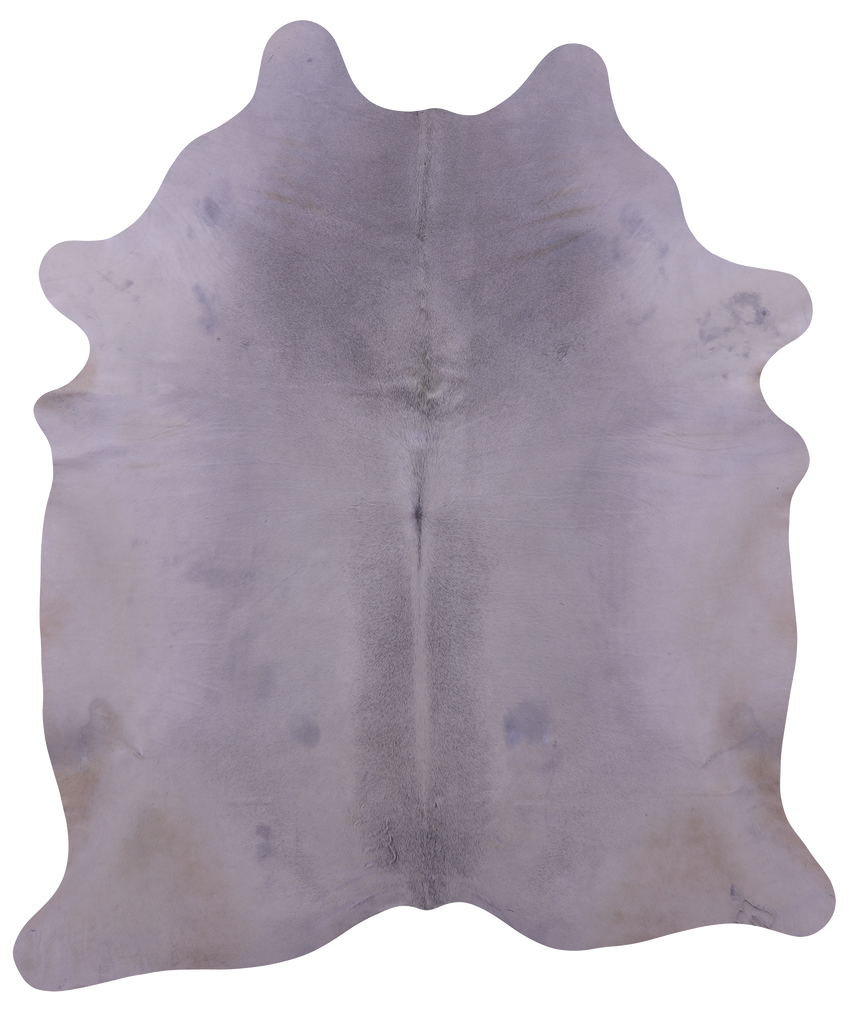 Grey Natural Cowhide Rug - XX-Large 8' 0"H x 6' 8"W