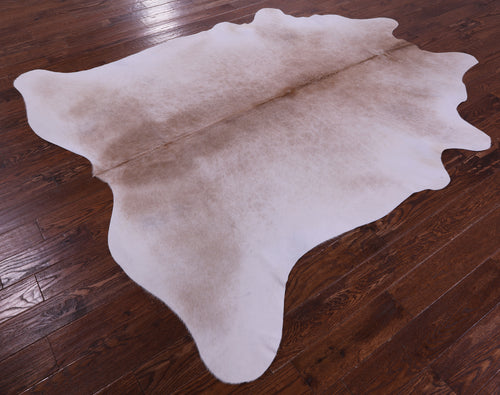 Beige Natural Cowhide Rug - XX-Large 7' 10