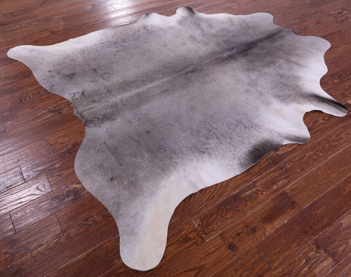 Grey Natural Cowhide Rug - XX-Large 7' 8