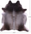 Grey Natural Cowhide Rug - X-Large 7' 3"H x 6' 6"W