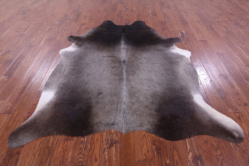 Grey Natural Cowhide Rug - X-Large 7' 3