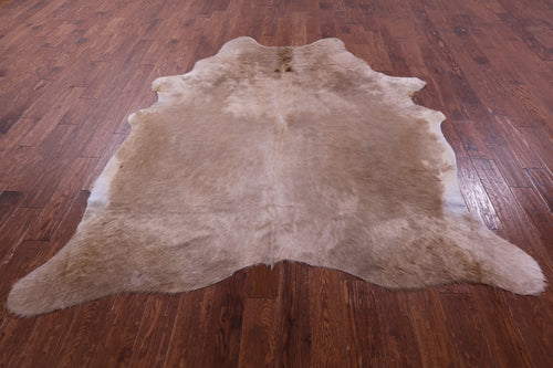 Light Brown Natural Cowhide Rug - XX-Large 8' 0