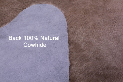Light Brown Natural Cowhide Rug - XX-Large 8' 0