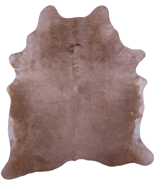 Light Brown Natural Cowhide Rug - XX-Large 8' 0