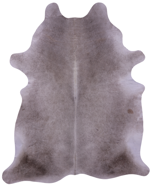 Grey Natural Cowhide Rug - XX-Large 8' 3