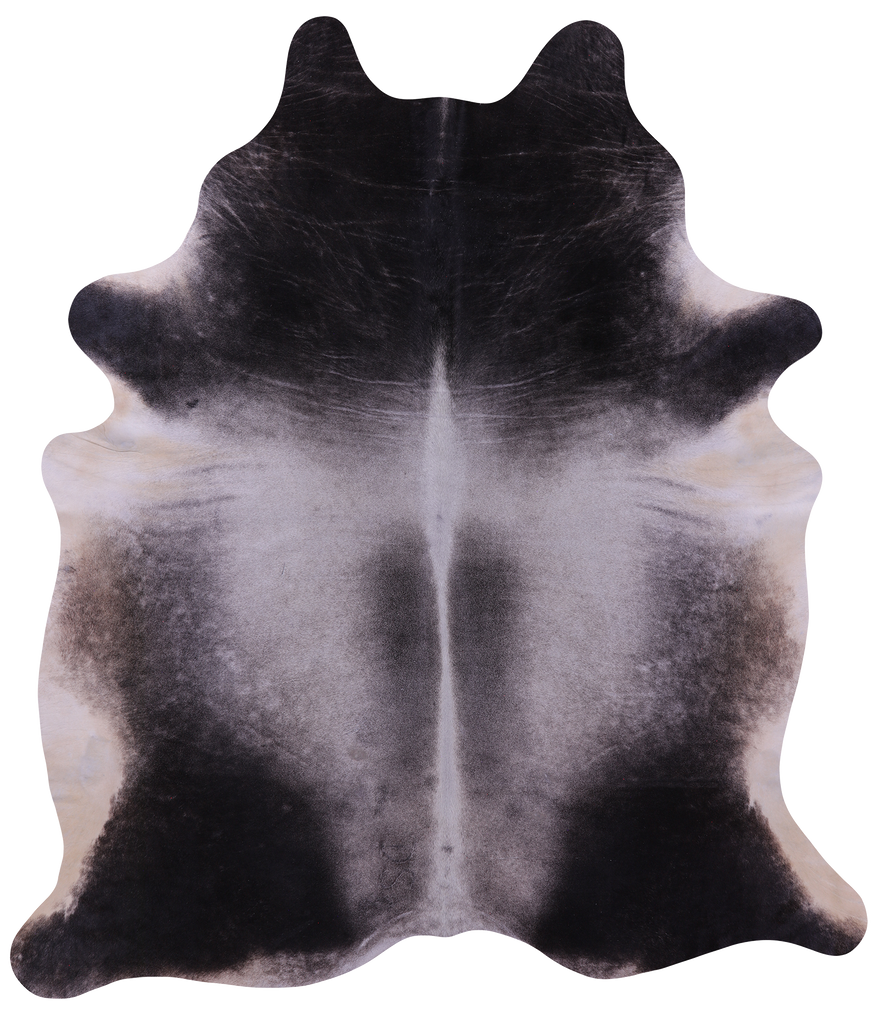Grey Natural Cowhide Rug - XX-Large 8' 3"H x 7' 0"W