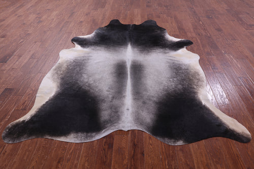 Grey Natural Cowhide Rug - XX-Large 8' 3