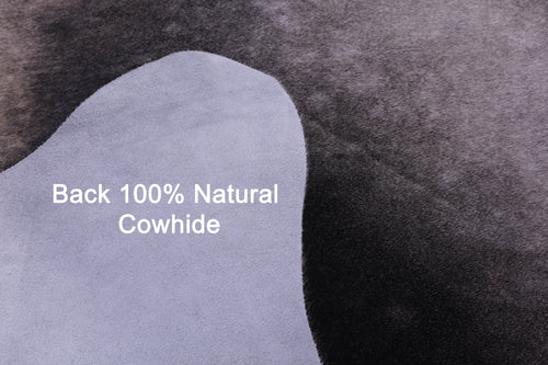 Grey Natural Cowhide Rug - XX-Large 8' 3