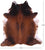 Brown Natural Cowhide Rug - XX-Large 7' 9"H x 7' 0"W
