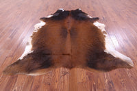 Thumbnail for Brown Natural Cowhide Rug - XX-Large 7' 9