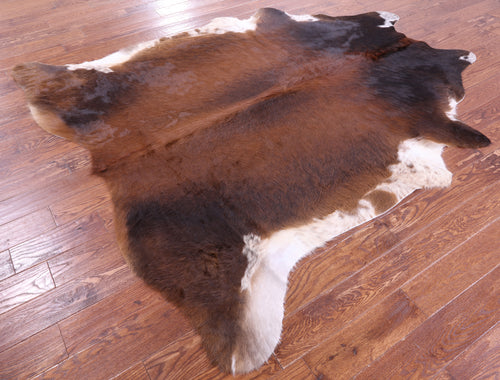 Brown Natural Cowhide Rug - XX-Large 7' 9