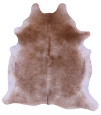 Thumbnail for Light Brown Natural Cowhide Rug - X-Large 7' 3