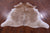 Light Brown Natural Cowhide Rug - X-Large 7' 3"H x 6' 6"W