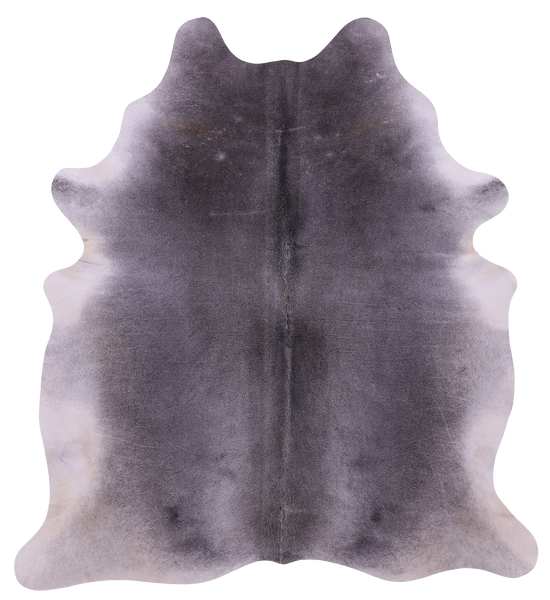 Grey Natural Cowhide Rug - X-Large 7' 3"H x 6' 5"W