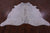 Grey & White Natural Cowhide Rug - XX-Large 8' 1"H x 7' 6"W