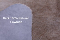 Thumbnail for Light Brown Natural Cowhide Rug - XX-Large 8' 0