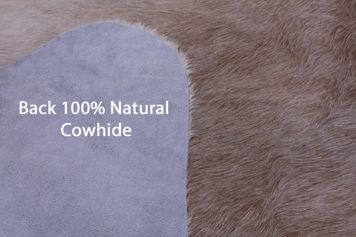 Light Brown Natural Cowhide Rug - XX-Large 8' 0