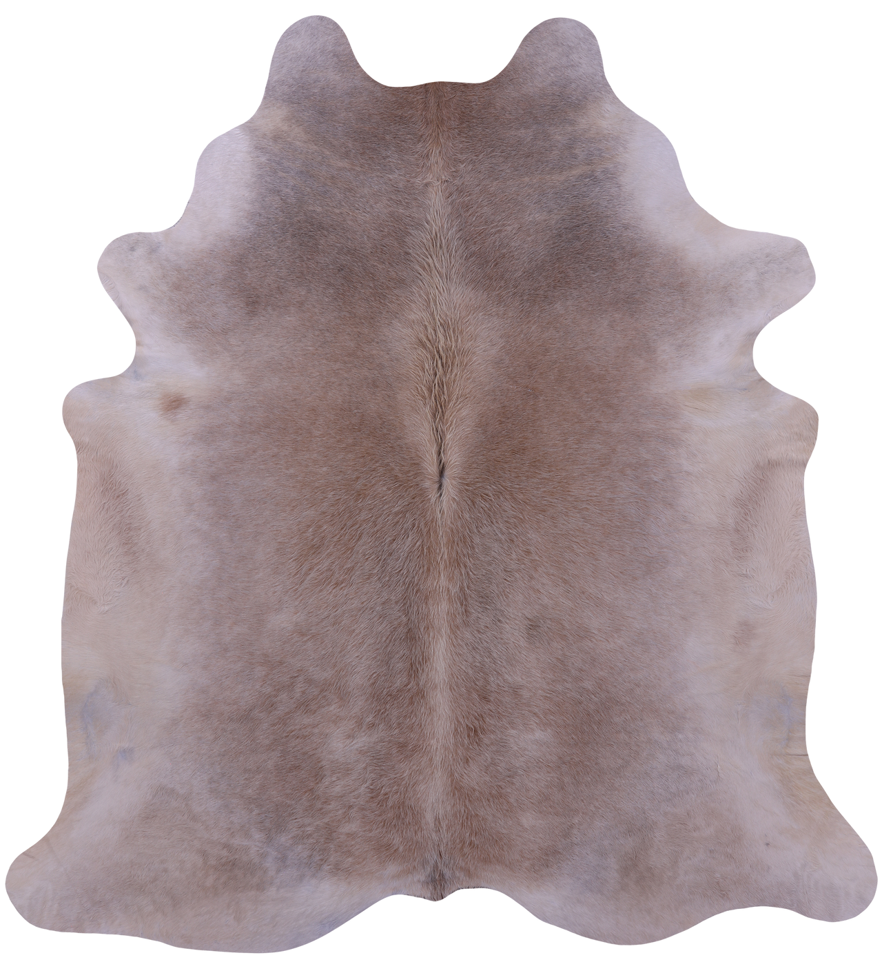Light Brown Natural Cowhide Rug - XX-Large 8' 0"H x 7' 4"W