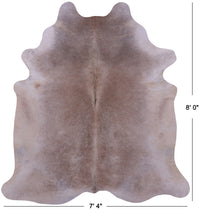 Thumbnail for Light Brown Natural Cowhide Rug - XX-Large 8' 0