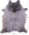 Grey Brindle Natural Cowhide Rug - XX-Large 7' 10"H x 6' 3"W