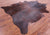 Dark Brindle Natural Cowhide Rug - XX-Large 8' 1"H x 7' 2"W