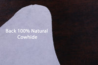 Thumbnail for Dark Brindle Natural Cowhide Rug - XX-Large 8' 1