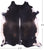 Black & White Natural Cowhide Rug - XX-Large 8' 0"H x 6' 10"W