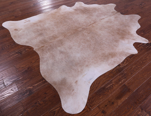 Beige Natural Cowhide Rug - XX-Large 7' 4