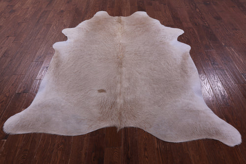 Beige Natural Cowhide Rug - X-Large 7' 3
