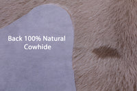 Thumbnail for Beige Natural Cowhide Rug - X-Large 7' 3