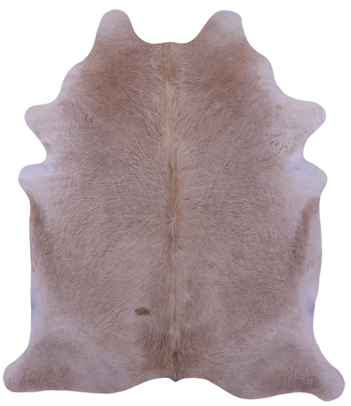 Beige Natural Cowhide Rug - X-Large 7' 3