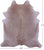 Beige Natural Cowhide Rug - X-Large 7' 3"H x 6' 3"W