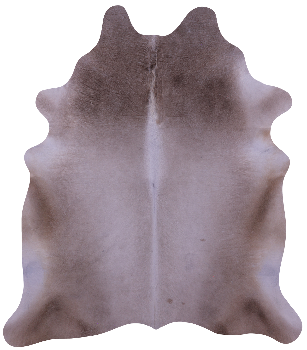 Champagne Natural Cowhide Rug - XX-Large 7' 6"H x 6' 6"W