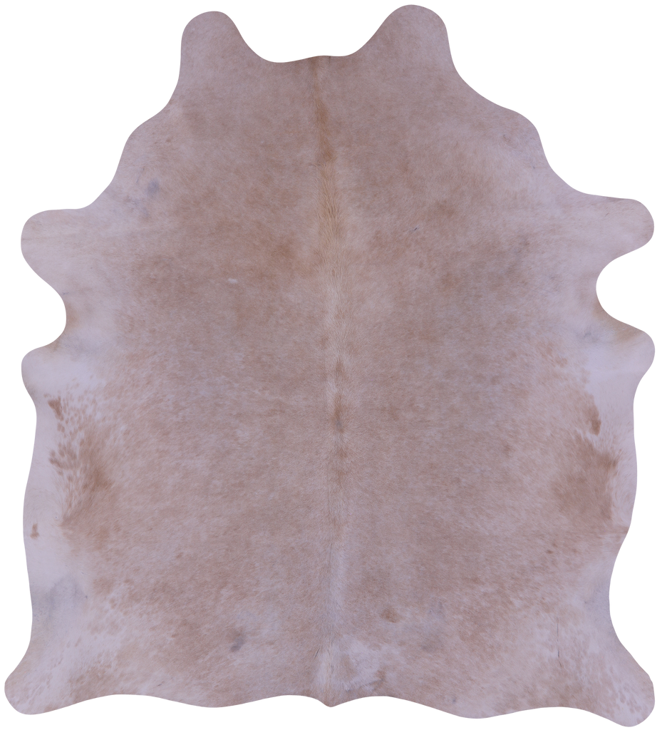 Beige Natural Cowhide Rug - XX-Large 7' 6"H x 6' 8"W