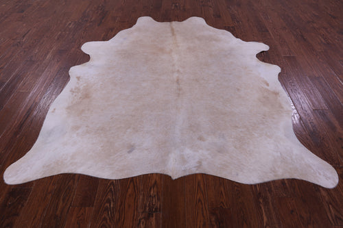 Beige Natural Cowhide Rug - XX-Large 7' 6