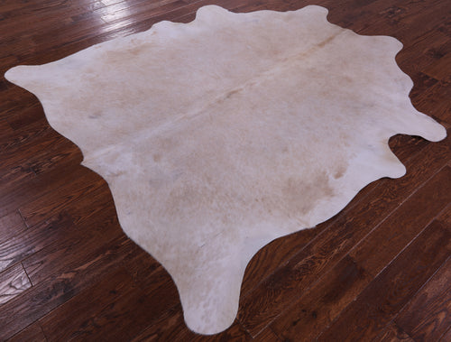 Beige Natural Cowhide Rug - XX-Large 7' 6